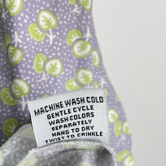 Tulip Clothing Sz XS Myla Purple Floral A-Line Sleeveless Cottagecore Dress NWT - Picture 8 of 9